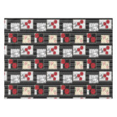 Naadloze retro  patchwork-patches tafelkleed (Voorkant (Horizontaal))
