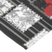 Naadloze retro  patchwork-patches tafelkleed (Gekanteld)