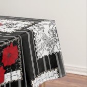 Naadloze retro  patchwork-patches tafelkleed (Voorbeeld)