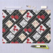 Naadloze retro  patchwork-patches tissuepapier (Craft)