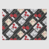 Naadloze retro  patchwork-patches tissuepapier (Voorkant)