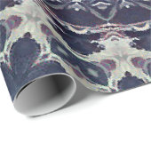 Naadloze ronde ornamentaal mandala patroon arabisc cadeaupapier (Rol Hoek)