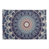 Naadloze ronde ornamentaal mandala patroon arabisc kussensloop (Achterkant-Rechts)