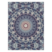 Naadloze ronde ornamentaal mandala patroon arabisc tafelkleed (Voorkant)