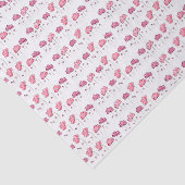 Naadloze roze kleine bloem. Schattige en lief desi Tissuepapier (Detail)