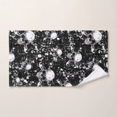 naadloze schedelachtergrond bad handdoek (Handdoek)