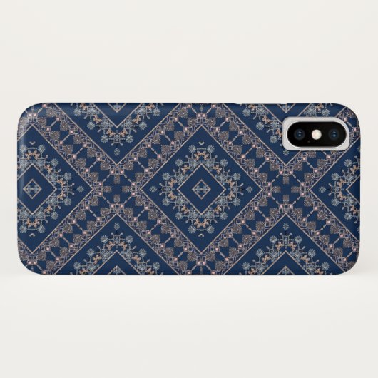 Naadloze sierbedden voor siersierjuwelen Case-Mate iPhone case (Achterkant (horizontaal))
