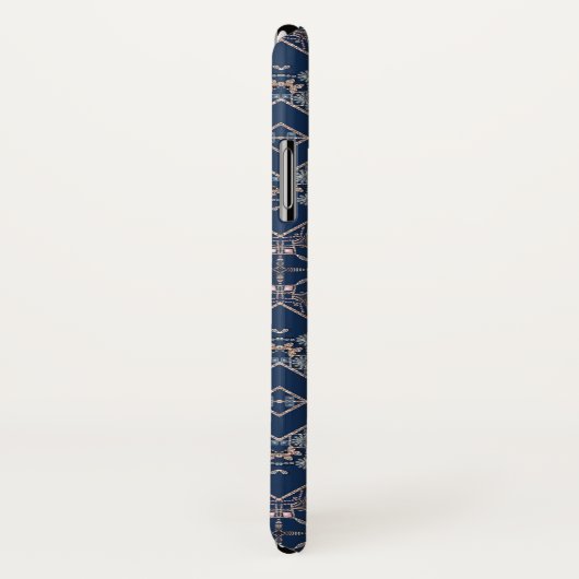 Naadloze sierbedden voor siersierjuwelen Case-Mate iPhone case (Achterkant / rechts)