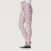 Naadloze sierbedden voor siersierjuwelen leggings (Links)