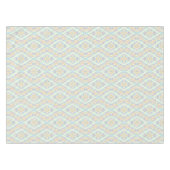 Naadloze sierpastelgroene blauwe beige decor tafelkleed (Voorkant (Horizontaal))