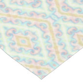 Naadloze sierpastelgroene blauwe beige decor tafelkleed (Gekanteld)