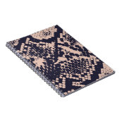 Naadloze slang van Snakeskin Patternsnake, naadloo Notitieboek (Rechterzijde)