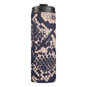 Naadloze slang van Snakeskin Patternsnake, naadloo Thermosbeker