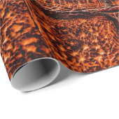 Naadloze slangenhuidtextuur. Mode tropische rept. Cadeaupapier (Rol Hoek)