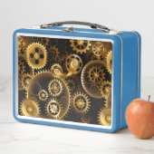 Naadloze Steampunk Brass Gears (In situ)