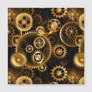 Naadloze Steampunk Brass Gears