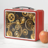 Naadloze Steampunk Brass Gears (In situ)