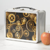 Naadloze Steampunk Brass Gears (In situ)