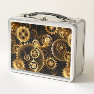 Naadloze Steampunk Brass Gears