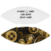 Naadloze Steampunk Brass Gears American Football (Panelen)