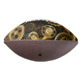 Naadloze Steampunk Brass Gears American Football (Gedraaid 270)