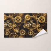 Naadloze Steampunk Brass Gears Bad Handdoek (Handdoek)