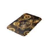 Naadloze Steampunk Brass Gears Badmat (Gekanteld)