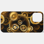 Naadloze Steampunk Brass Gears Case-Mate iPhone Case (Achterkant / Rechts)