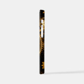 Naadloze Steampunk Brass Gears iPhone Hoesje (Linkerkant)