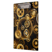 Naadloze Steampunk Brass Gears Klembord (Links)