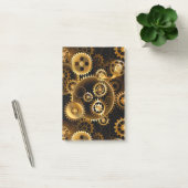 Naadloze Steampunk Brass Gears Post-it® Notes (Kantoor)