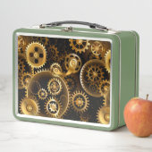 Naadloze Steampunk messing tandwielen (In situ)