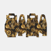 Naadloze Steampunk Messing Tandwielen Bedankdoosjes (Uitgevouwen)