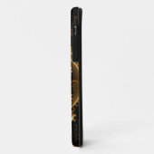 Naadloze Steampunk Messing Tandwielen Case-Mate iPhone Case (Achterkant/links)