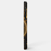 Naadloze Steampunk messing tandwielen Case-Mate iPhone Case (Achterkant/links)