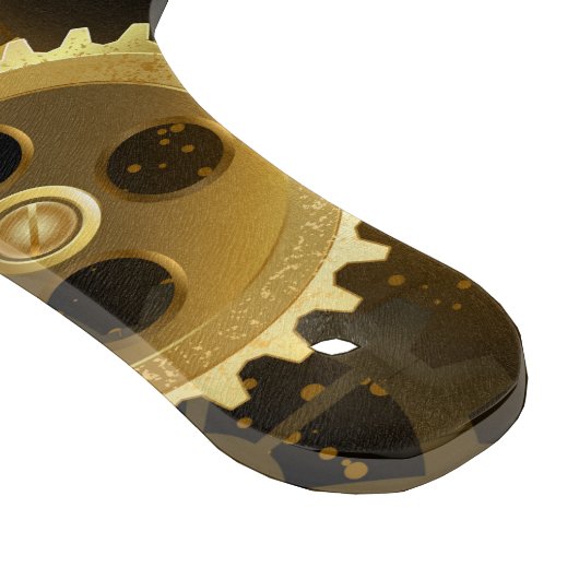 Naadloze Steampunk messing tandwielen Snijplank (Hoek)