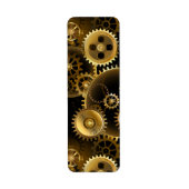 Naadloze Stoomtech Koperen Tandwielen Etiket (Voorkant)