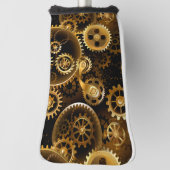 Naadloze Stoomtech Koperen Tandwielen Golfheadcover (Draai 90)
