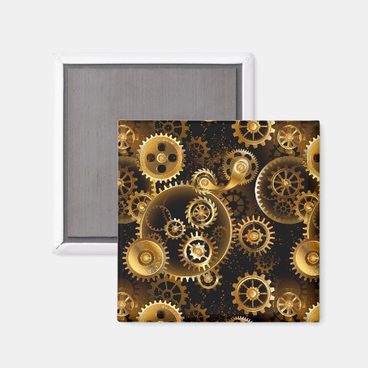 Naadloze Stoomtech Koperen Tandwielen Magneet (Voorkant / Achterkant)