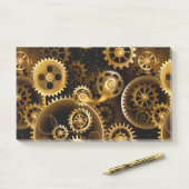 Naadloze Stoomtech Koperen Tandwielen Post-it® Notes (Op bureau)