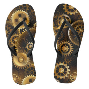 Naadloze Stoomtech Koperen Tandwielen Teenslippers