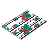 Naadloze streep druiven van abstracte cartoon notitieboek (Linkerzijde)