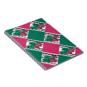 Naadloze streep druiven van abstracte cartoon notitieboek (Rechterzijde)