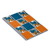 Naadloze streep druiven van abstracte cartoon notitieboek (Rechterzijde)