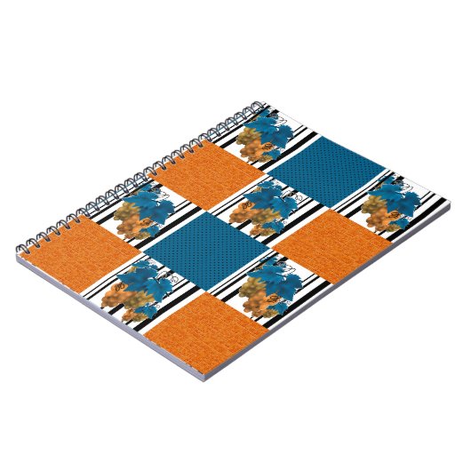 Naadloze streep druiven van abstracte cartoon notitieboek (Linkerzijde)