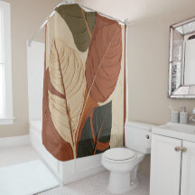 naadloze stroming | aards blad Abstract