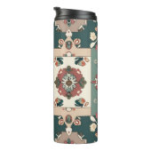 Naadloze tapijt-geïnspireerde Mok Pattern – Modern (Geroteerd rechts)