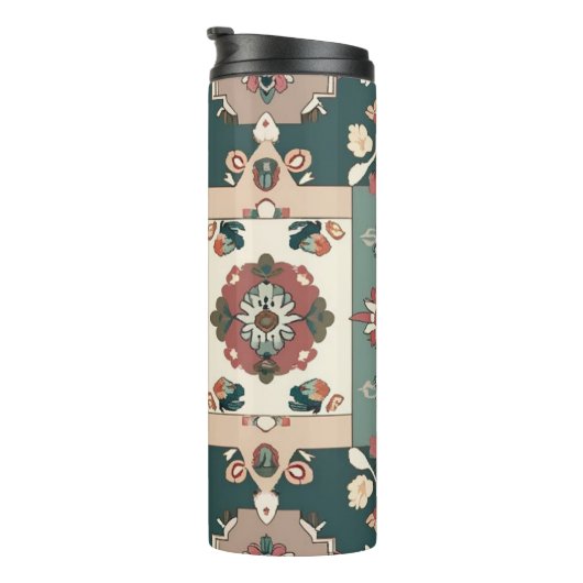 Naadloze tapijt-geïnspireerde Mok Pattern – Modern (Geroteerd rechts)