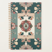 Naadloze tapijt-geïnspireerde Notitieboek Geometri (Voorkant)