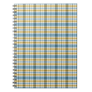Naadloze tartan, vlekkelpatroon. Achtergrond. Vint Notitieboek
